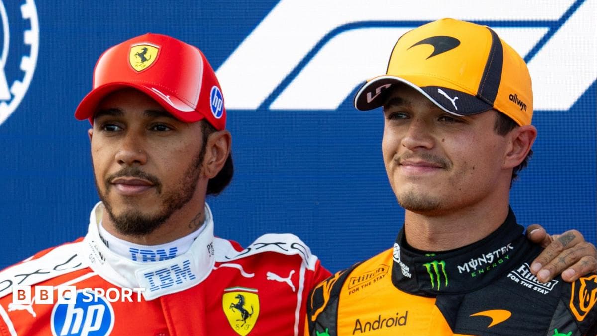 Norris birinchi grand prix g'alabasiga yaqin, Hamilton esa penalti bilan qiyinchiliklarni boshdan kechirmoqda