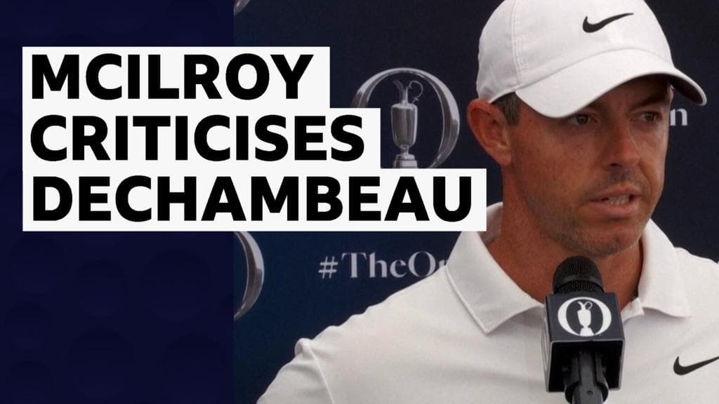 What does McIlroy think about DeChambeau?