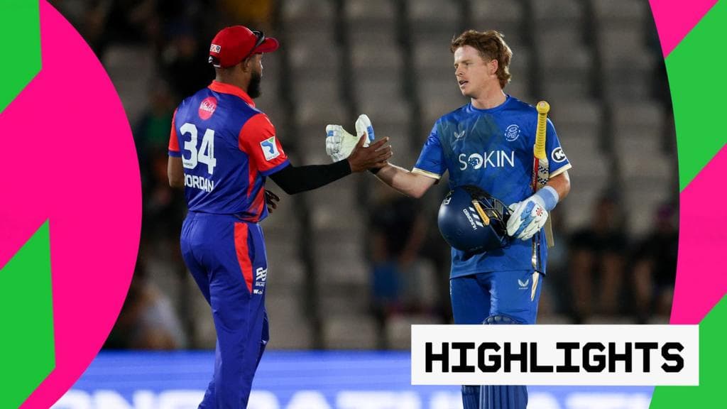 Will Jacks' 54 runs led MI London to victory over Southern Brave