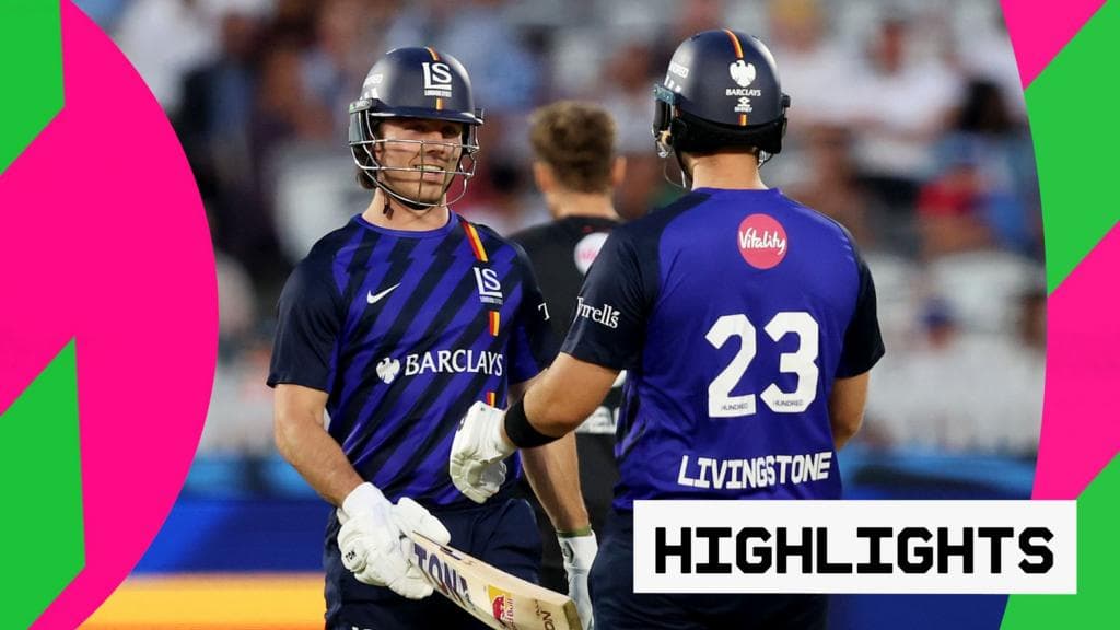 Liam Livingstone va Dewald Brevisning kuchli zarbalari London Spiritni gʻalabaga yetakladi