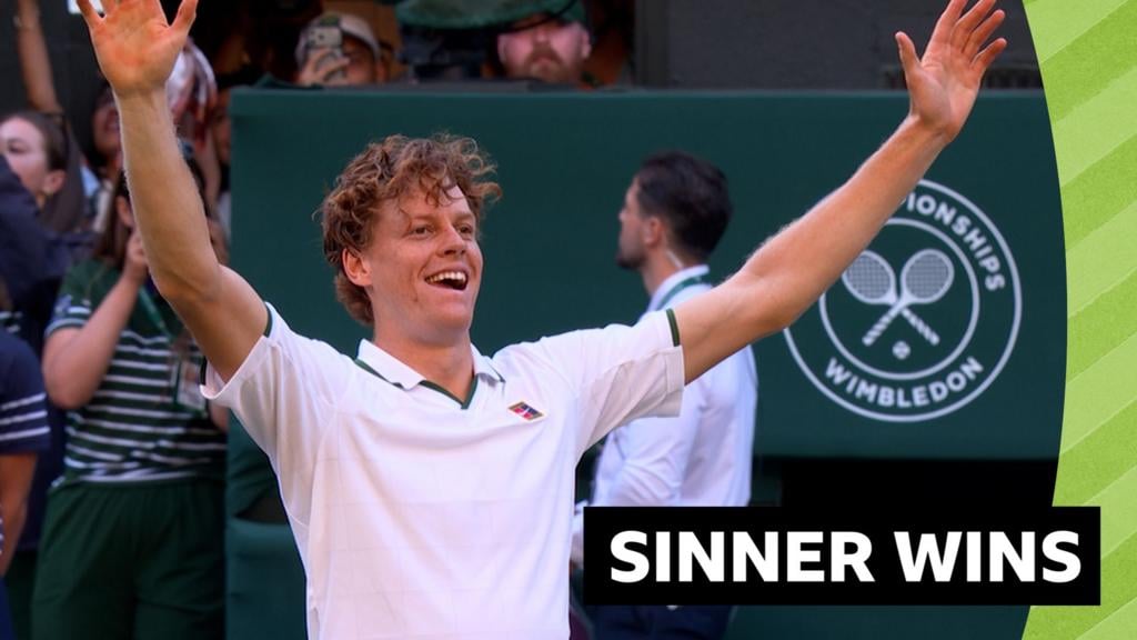 Jannik Sinner Wimbledon'da yangi g'alabaga erishdi