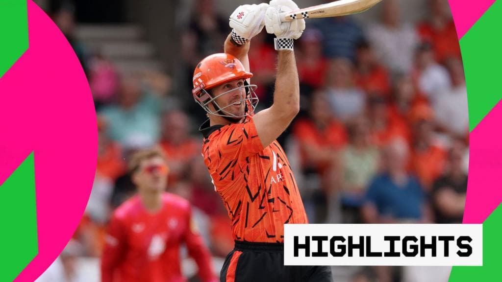 Sunrisers Leeds побеждает Welsh Fire и выходит на этап нокаутов