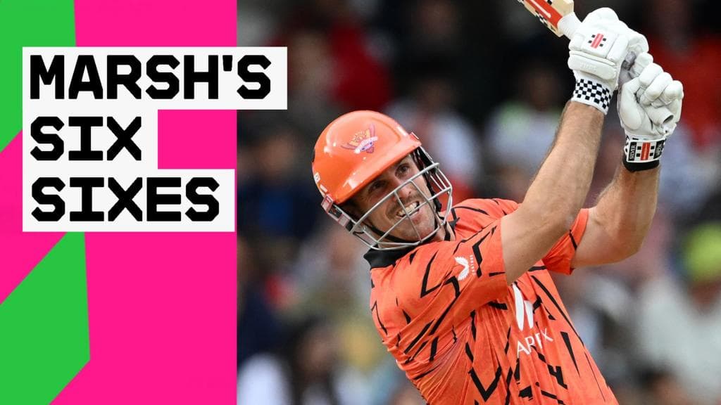 Mitch Marsh jadal zarbalar berib, o'z jamoasini g'alabaga yetakladi
