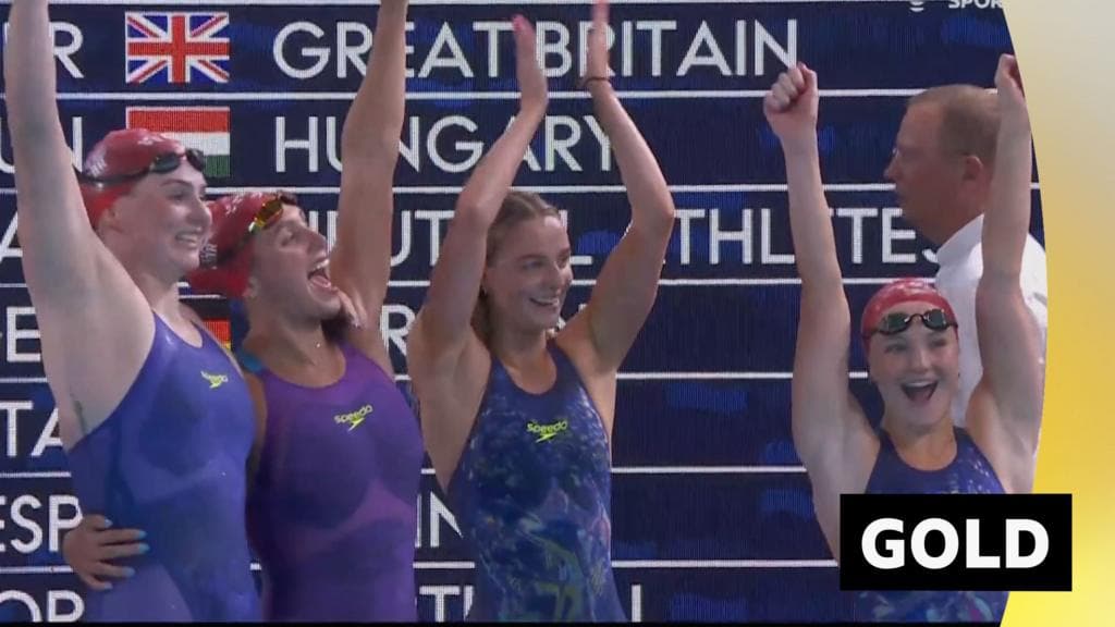 Great Britain won two gold medals at the European Aquatic Championship