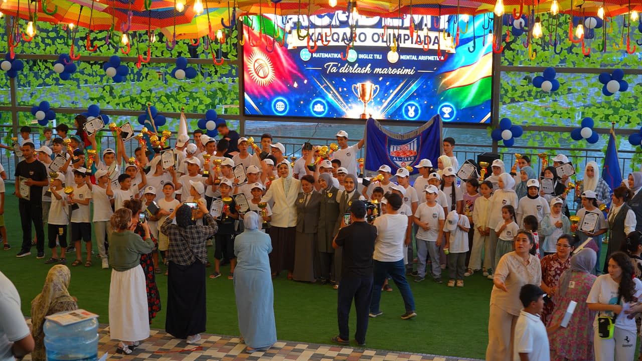 Al-Jabr xalqaro maktabi Markaziy Osiyo olimpiadasini o‘tkazdi