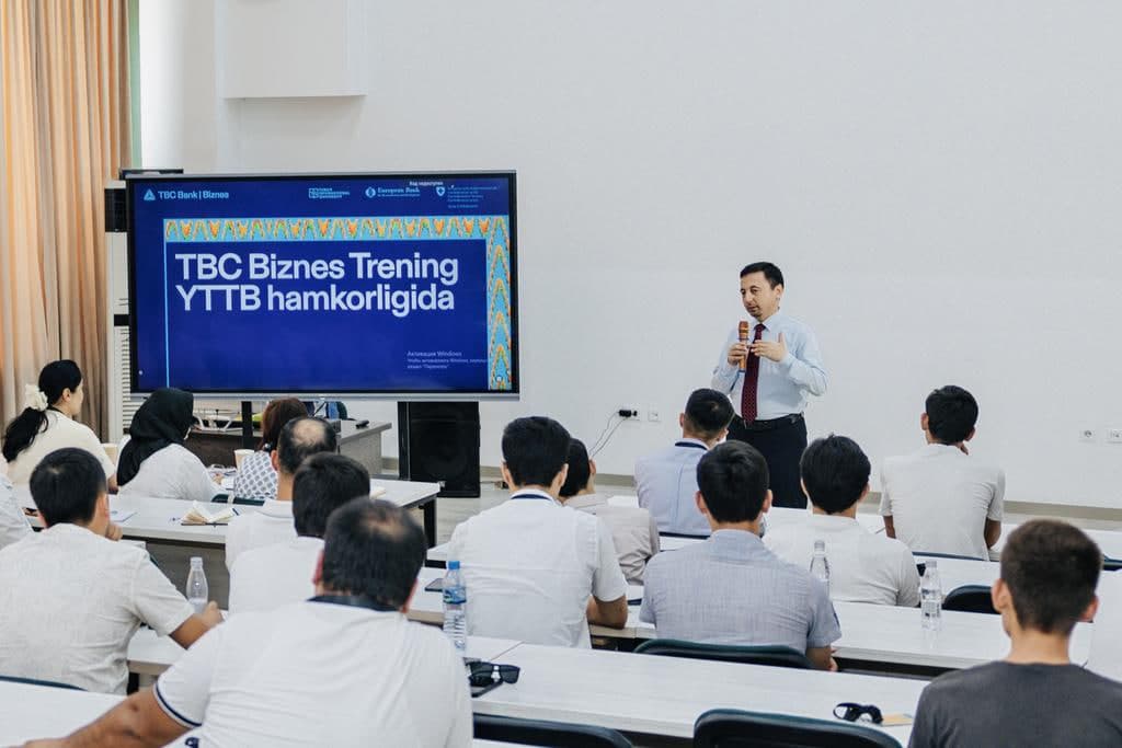 TBC Bank va YeTTB Namanganda TBC Biznes Trening o‘tkazdi