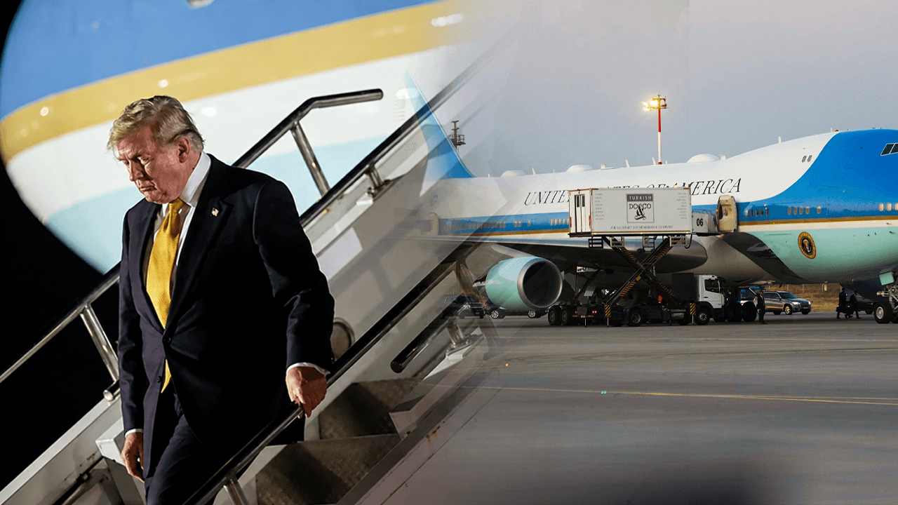 Trump Confirms He Left Turkey on a Military Plane