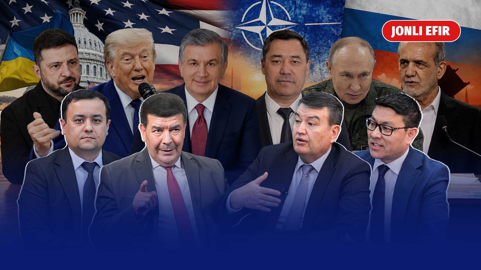Cho‘lponota shahrida Markaziy Osiyo va Ozarboyjon liderlari uchrashdi