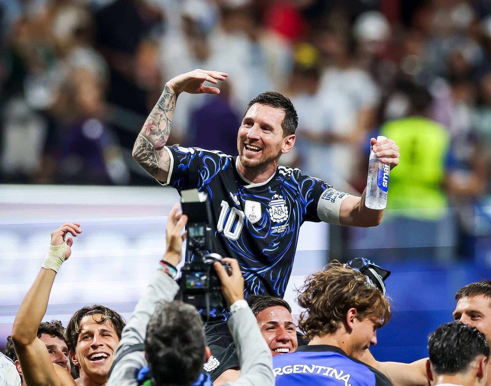 Messi: «Biz hech kim o‘chirolmaydigan tarixni yozib bo‘ldik»