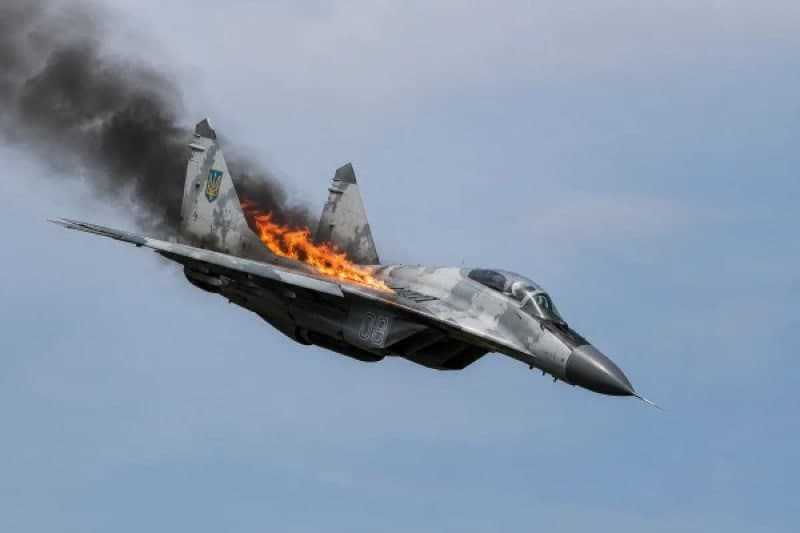 Odessada MiG-29 samolyoti favqulodda holatda halokatga uchradi