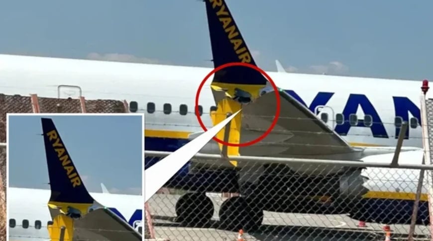 Ryanair passenger injured due to window breakage