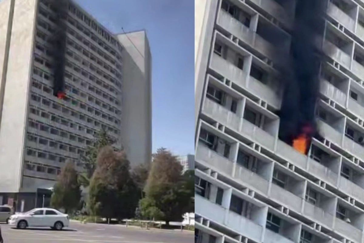 «O‘zbekiston» mehmonxonasida kichik yong‘in sodir bo‘ldi