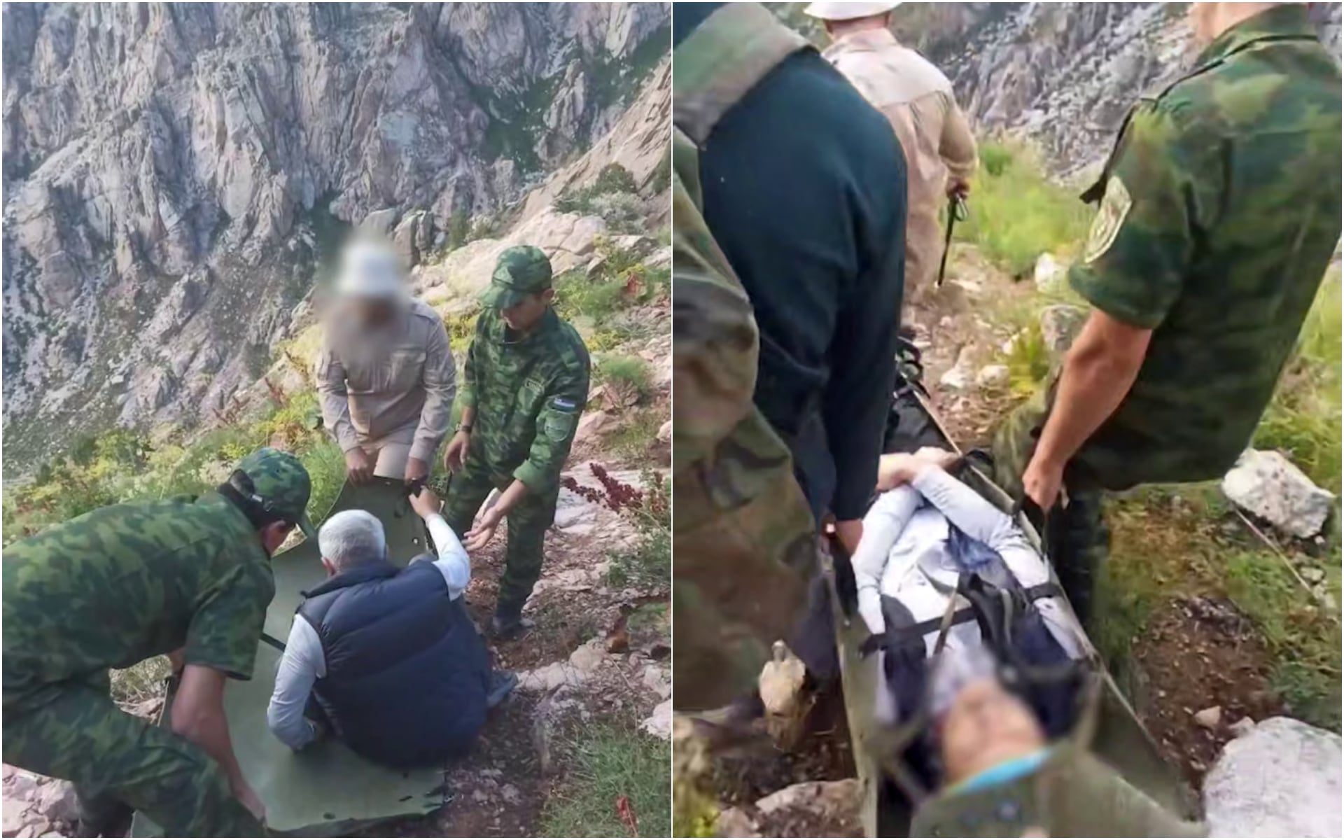 Katta Chimyonda sayr qilayotgan fuqaro qutqarildi