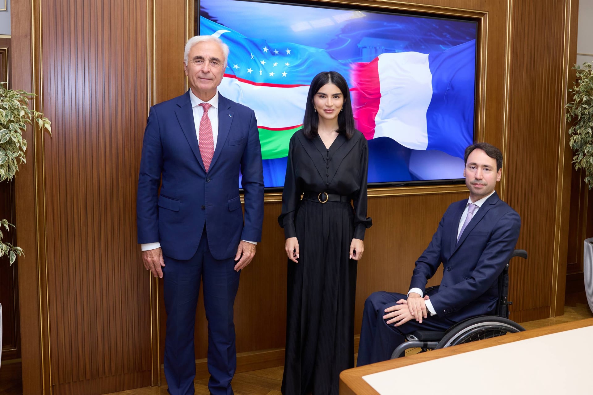 Saida Mirziyoyeva fransuz kompaniyalari bilan hamkorlikni muhokama qildi