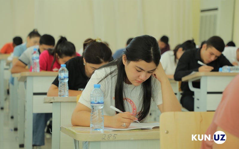 Qariyb 13 ming abituriyent test sinovlaridan ozod qilindi